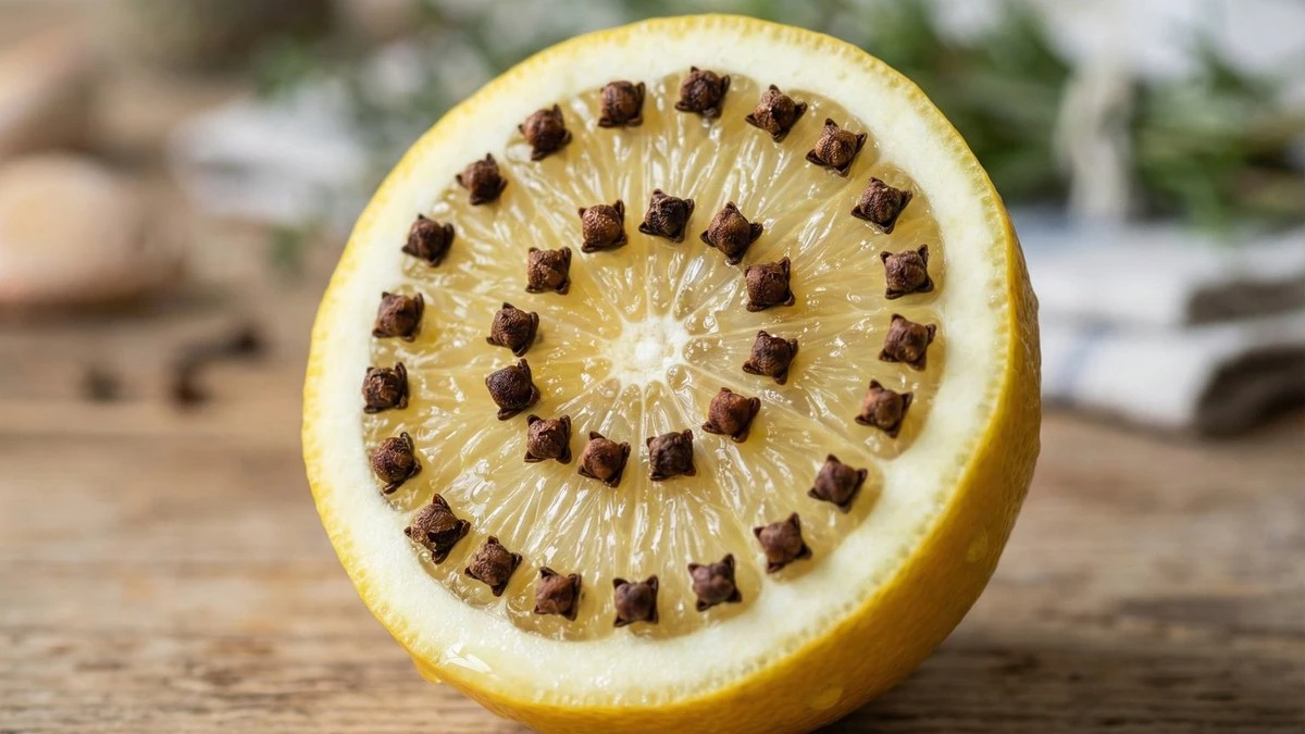 10 goździków w cytrynie odmieni Twoje życie. Sposób znany od pokoleń