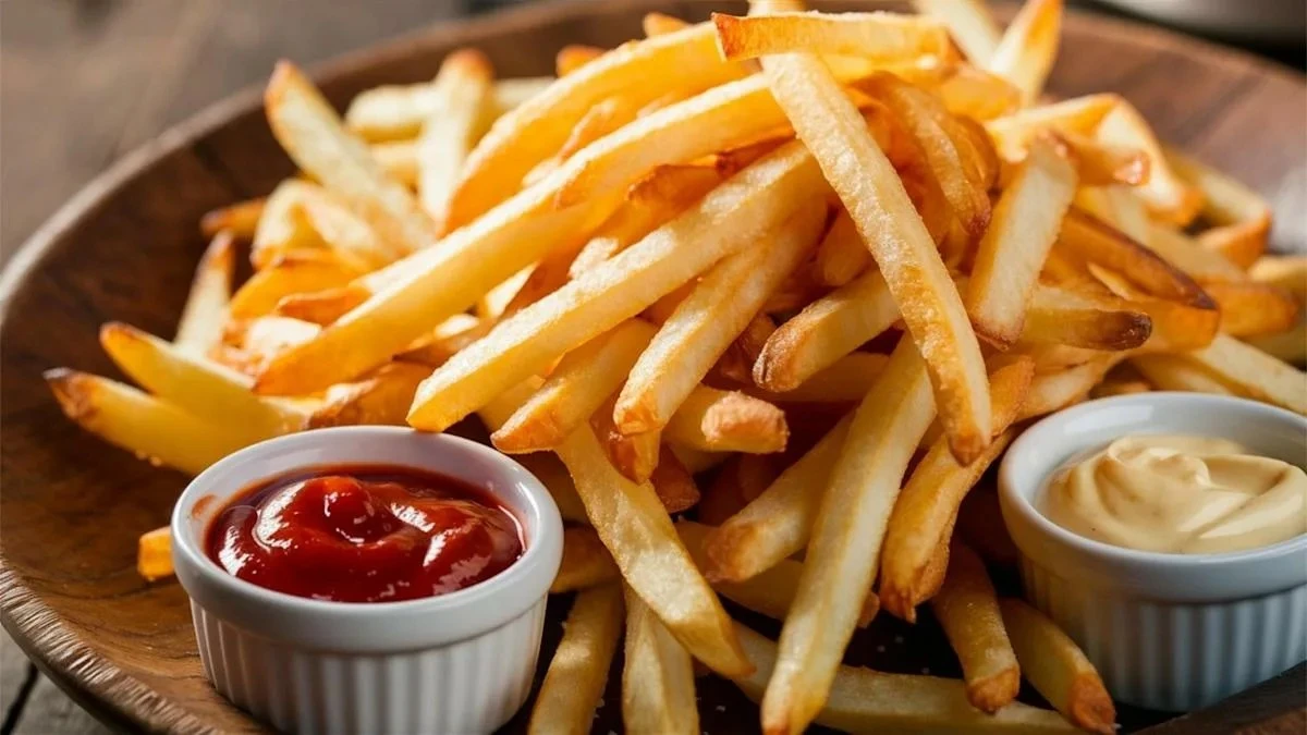 Hranolky z horkovzdušné fritézy konečně křupavé: trik s kukuřičným škrobem