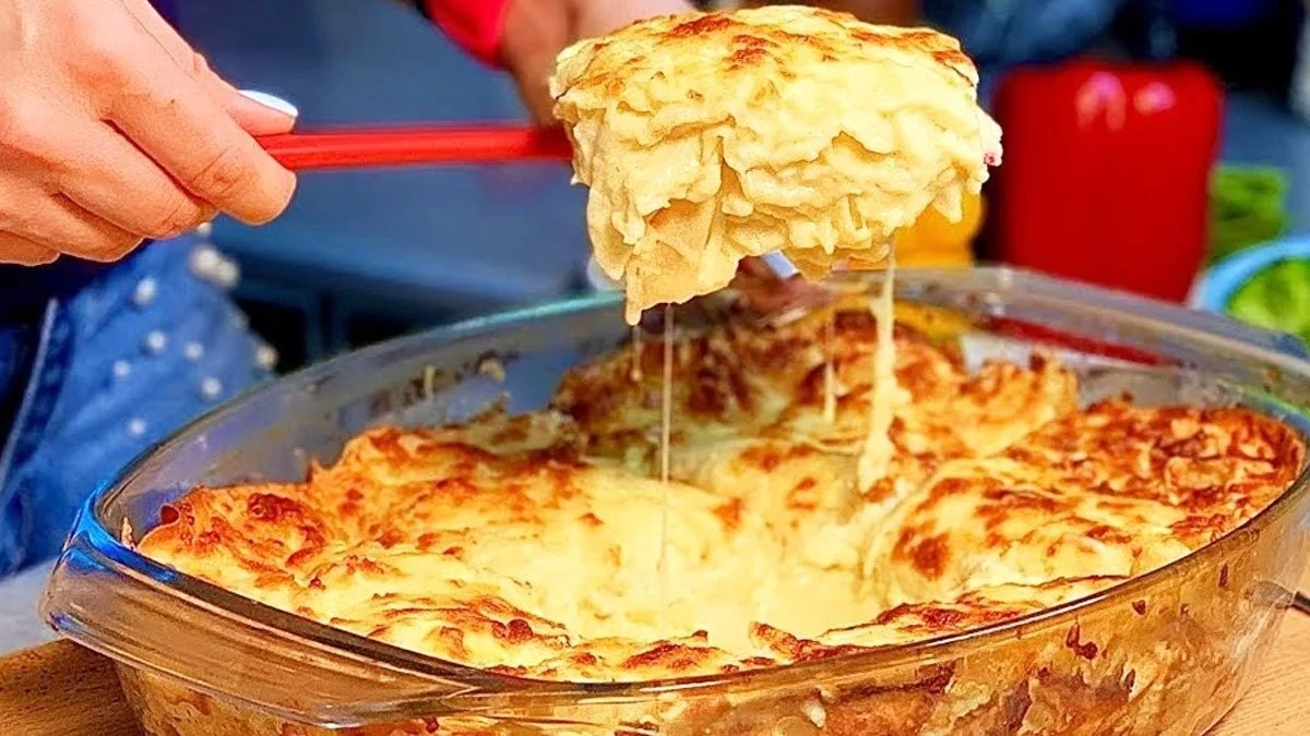 Pożywny zapiekane ziemniaki z mielonym mięsem i gnocchi – hit dla całej rodziny