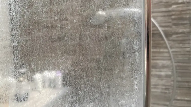 Płyn spod zlewu pokona biały nalot na szybie. Kamień znika w kilka minut