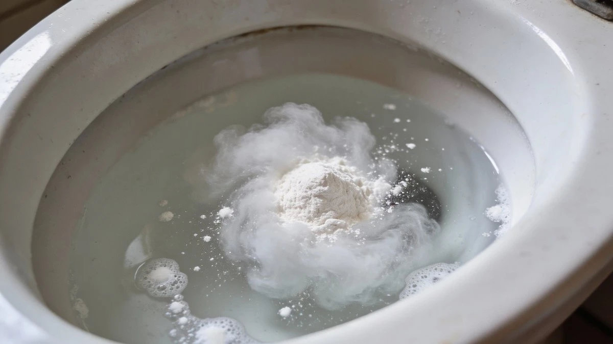 Soda i kwasek cytrynowy to proste rozwiązanie na kamień w muszli klozetowej